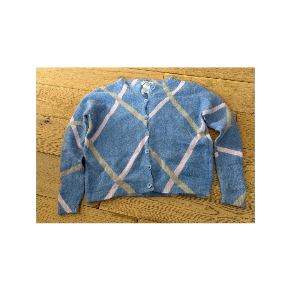BANCO & BLU Made in Italy Womens Mohair & Wool Blend Cardigan Size S‎